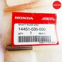 ราคา แกนกระเดื่องวาล์ว รหัสสินค้า 14451 035 000 สำหรับรถ HONDA WAVE100 WAVE100S WAVE 100Z แท้เบิกศูนย์100 (22443091484)