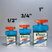 ราคา Top store วาล์ว บอลวาล์ว PVC แบบ สวม ยี่ห้อ Ecco (7100342492)