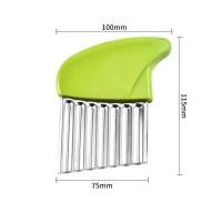 ราคา พร้อมส่ง มีดหั่นผัก แบบหยัก มันฝรั่ง แครอท แตงกวา ที่ตัดมันฝรั่ง ที่หั่นเฟรนซ์ฟรายส์ หั่นมันฝรั่ง (21786485016)