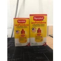ราคา Tigerplast LeoPovidone ไทเกอร์พล๊าส ลีโอโพวิโดน ไอโอดีนใส่แผล ใช้รักษาแผลสด ขนาด 15ml exp 01 07 27 ขนาด 30ml Exp 18 02 27 (22759289556)