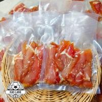 ราคา หมูแดดเดียว สูตรดั้งเดิม 100 กรัม อร่อย สะอาด (22822525790)