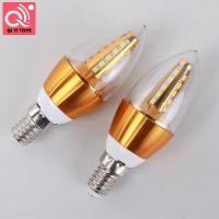 ราคา หลอดไฟเทียน Led 220V 5W E14หลอดไฟประหยัดพลังงานอลูมิเนียมกันน้ำ (22587259866)