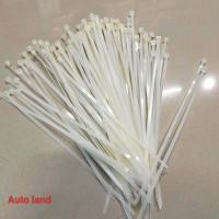 ราคา เคเบิ้ลไทร์ Cable Tie Nylon ไนลอน สายรัด สีขาว เคเบิ้ลไทร์ เข็มขัดรัดสายไฟ หนวดกุ้ง สายรัดไนล่อน (15800100258)