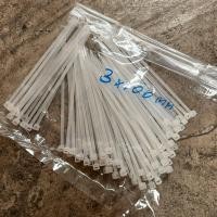 ราคา เคเบิ้ลไทร์ Cable Tie ไนลอน สายรัด สีขาว เคเบิ้ลไทร์ เข็มขัดรัดสายไฟ หนวดกุ้ง สายรัดไนล่อน สายเคเบิล สินค้าพร้อมส่งในไทย (15867249973)