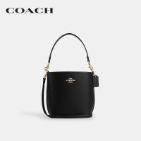 ราคา COACH กระเป๋าสะพายไหล่ผู้หญิงรุ่น City Bucket Bag CT801 IMBLK สีดำ (22821086976)