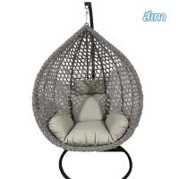 ราคา เก้าอี้รังนก แถมฟรีเบาะนั่ง ชิงช้ารังนก ชิงช้าหวายเทียม เก้าอี้แขวนรังนก กระเช้ารังนก ทนแดด ทนฝน (16389056254)