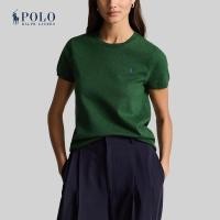 ราคา Polo Ralph Lauren เสื้อสเวตเตอร์ผู้หญิง Cotton Blend Short Sleeve Sweater รุ่น WMPOSWENC021040 สีเขียว (22732670533)