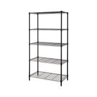 ราคา ชั้นตะแกรงเหล็กอเนกประสงค์ 5 ชั้น Rocky KASSA HOME รุ่น A2527 MBK ขนาด 90 x 45 x 180 ซม สีดำ (21479269483)