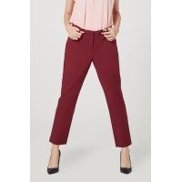 ราคา ESPADA กางเกงทรงสลิม ผู้หญิง สีมารูน Slim Trousers 01034 (22087379238)
