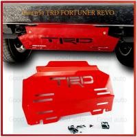 ราคา กันแคร้ง revo fortuner 2015 2020 TRD สีแดง ทีอาร์ดี กันแค้ง แค้ง กันกระแทรก กันรอย ใต้เครื่อง 2015 2018 trd สีแดง เหล็ก ของแต่งรีโว้ ราคา ของแต่งฟอจูนเนอร์ revoแต่ง fortunerแต่ง ประดับยนต์ อุปกรณ์เสริ