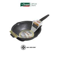 ราคา Seagull กระทะทรงลึกพรีเมียม มาร์เบิ้ล สโตน ขนาด 32 ซม (19108978882)