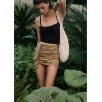 ราคา MANGO SKIRT RUSTIC กระโปรงสั้น Ruched details skirt รุ่น RUSTIC Ref 57000451 (22786857953)