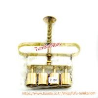 ราคา พิมพ์บัวลอย กดบัวลอย พิมพ์กดบัวลอย ปั้นไข่มุก กดไส้ขนม กดอาหารปลา 2 5หุน 9หุน ทองเหลืองแท้ (21459622414)