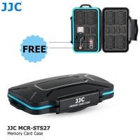 ราคา JJC USB 3 0 Card Reader Memory Card Case Wallet Holder Storage Box for 7 SD SDXC SDHC 16 MSD Micro SD TF 2 Micro SIM 2 Nano SIM (14061091997)