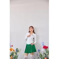 ราคา White Pitch golf long sleeve light weight shirt (21723618409)
