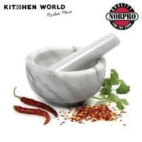 ราคา Norpro 694 Marble Mortar Pestle 7 8C ครกหินอ่อน (16113464599)