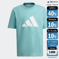 ราคา adidas Lifestyle adidas Sportswear Future Icons Logo Graphic Tee Men Turquoise HA7683 (22435006529)