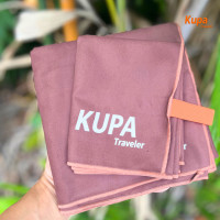 ราคา 2 ชุดได้ 4 ผืน ผ้าเช็ดตัวแห้งเร็ว เดินป่า Size L M ผ้าเช็ดตัวแห้งไว พกพา ผ้าเช็ดตัวไมโครไฟเบอร์ ผ้าเช็ดผมแห้งเร็ว ฟิตเนส Kupa Traveler (22726414047)
