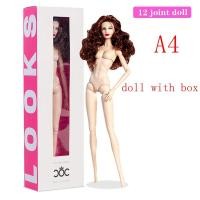 ราคา ตัวตุ๊กตาเต็มรูปแบบหัวผมบลอนด์ทองสำหรับผู้หญิงแฟชั่น12นิ้ว1 6ตุ๊กตา BJD เคลื่อนย้ายได้ตุ๊กตาเจ้าหญิง (22370447460)