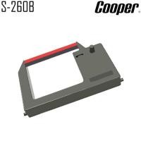 ราคา COOPER ผ้าหมึกเครื่องตอกบัตร S 260B ผ้าหมึกสีดำ สีแดง (15128660827)