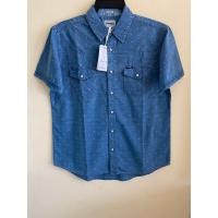 ราคา Wrangler เสื้อเชิ้ตแขนสั้นผู้ชาย cotton100 ผ้านิ่มใส่สบาย ทรงregular fit ของแท้ ราคาป้าย 2290 บาท (22611267073)