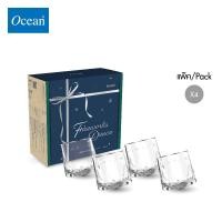 ราคา OCEAN เซตของขวัญ แก้ววิสกี้ DAZZLING WHISKY GLASS 305 ML Pack of 4 (22855591660)
