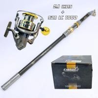 ราคา คันสไลด์ตกปลาทะเลตกปลาไซร์ใหญ่ พกพาสะดวก ขนาด2 1 24 3 3 6 M แบบยืดสไลด์เก็บได้ (22540172919)