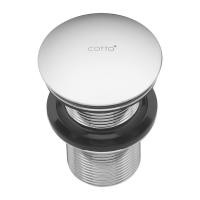 ราคา COTTO สะดืออ่างล้างหน้า มีรู น้ำล้น รุ่น CT665 HM แบบกด CT6702 HM แบบกด CT673 HM แบบดึงล็อค (22685589342)