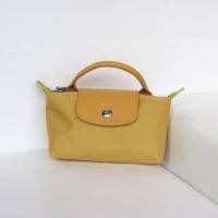 ราคา Longchamp Le funge cuir ผู้หญิงไนล่อนกระเป๋าถือ เกี๊ยว กระเป๋าถือ Longchamp (16530776760)