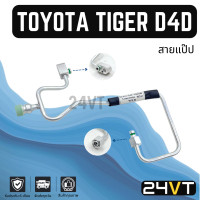 ราคา ท่อแอร์ สายแป๊ป โตโยต้า ไทเกอร์ ดีโฟร์ดี แผง ไดเออร์ TOYOTA TIGER D4D สาย สายแอร์ ท่อน้ำยาแอร์ (22092630226)