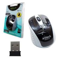 ราคา เมาส์ไร้สาย Anitech รุ่น W214 WIRELESS MOUSE เมาส์ไร้สาย (16906009825)