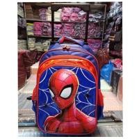 ราคา กระเป๋านักเรียน หน้านูน 3 มิติ กระเป๋าล้อลากเด็กอนุบาล ขนาด 12 14 16 นิ้ว สามารถใช้งานได้ 2 แบบ กระเป๋าลากได้หรือสะพายได้ (22216153834)