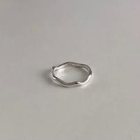 ราคา Winterwinter Jewelry Silver925 เครื่องประดับเงินแท้ แหวนเงินแท้ 925 wave rings (8576530998)