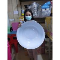 ราคา กะละมัง เคลือบสีขาว ขนาด 55 ซม ตรากระต่าย กะละมัง ชาม ชามขาว ชามสังกะสี ชามสังกะสีเคลือบ ใบกะละมัง เคลือบขาว (20163586655)