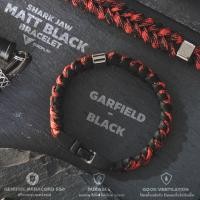 ราคา กำไลข้อมือ สร้อยข้อมือ รุ่น MATT BLACK แจ้งขนาดรอบข้อมือในแชท เชือกถัก PARACORD BY CORDPLAY (19414939944)
