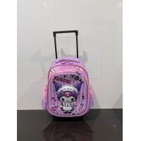 ราคา กระเป๋านักเรียน หน้านูน 3 มิติ กระเป๋าล้อลากเด็กอนุบาล ขนาด 12 14 16 นิ้ว สามารถใช้งานได้ 2 แบบ กระเป๋าลากได้หรือสะพายได้ (22397269329)
