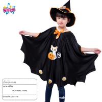 ราคา ฮาโลวีนเด็กแม่มดเสื้อคลุมฟักทองสไตล์ยุโรปและอเมริกาบินไม้กวาดแม่มดเสื้อคลุมชุดปาร์ตี้ (22809109470)