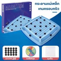 ราคา ส่งจากไทย เกมกระดานยอดนิยม หมากรุกแม่เหล็ก เกมฝึกสมอง หมากรุกแม่เหล็ก กระดานหมากรุกแบบหนา ของเล่นเด็ก เกมสำหรับครอบครัว (21739668968)