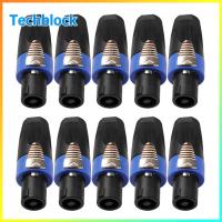 ราคา 2 10x 4 เสาเสียงลำโพงปลั๊ก Twist Lock Connectors สำหรับ Neutrik NL4FC (22643539927)