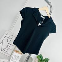 ราคา 074 075 เสื้อยืดคอปก แต่ง2ชั้น ชายยู ผ้าCotton supersofeมูจิ (22573381966)