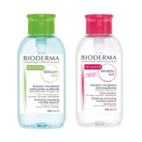 ราคา Beaushoplast120 คลีนซิ่ง เช็ดเครื่องสำอาง Bioderma ใช้ได้กับทุกสภาพผิวแม้ผิวแพ้ง่าย น้ำล้างเครื่องสำอาง 500 มล ฝาปั๊ม (18989601502)