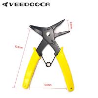 ราคา VEEDOOCA Internal External Card Dual Purpose Circlip Pliers 2 in 1 Multi functional Retaining Ring Pincers Repair Hand Tools (21101939576)