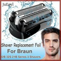 ราคา JuEeyl สำหรับ Braun 32B 32S 21B Series 3 310S 320S 340S 3010S เปลี่ยนเครื่องโกนหนวดฟอยล์หัว (22678909456)