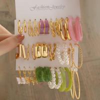 ราคา ชุดต่างหูห่วงไข่มุกเรซินต่างหูทองรูปหัวใจผีเสื้อสำหรับผู้หญิงเครื่องประดับอัญมณี (20401586249)