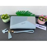 ราคา กระเป๋าสตางค์ใบยาว 3 เฉดสีซิปรอบ (696076078)