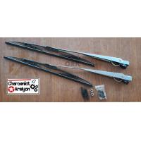 ราคา DATSUN ดัทสัน 720 SD23 PICKUP ก้านใบปัดน้ำฝน ใบปัดน้ำฝน กิ๊บล็อค ก้านสีเทา คู่ละ (21947378783)