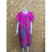 ราคา ชุดกระโปรง ชุดนอน ชุดอยู่บ้าน แขนสั้น ผ้าปาเต๊ะ สีสันสดใส ใส่สบาย ไม่ตกสี ขนาดฟรีไซส์ สิ้นค้าลายมาใหม่จ้า (22817280233)