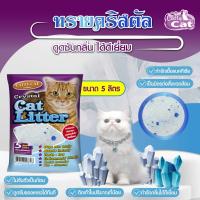 ราคา Catty Cat แคทตี้แคท ทรายแมว คริสตัลผสมเม็ดบีทสีฟ้า ขนาด 5 ลิตร (22851555026)