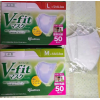 ราคา พร้อมส่ง ของแท้ IRIS Ohyama VFit Mask m l กล่อง50ชิ้น หน้ากากอนามัยไอริสโอยามะ แมสV Fit Mask (17466056586)