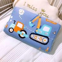 ราคา หมอนยางพาราแท้ Kid Pillow Zoo series ปลอกผ้าสเปนเด็กซ์ Spandex Premium นุ่มลื่น ลายการ์ตูนน่ารักๆ ราคาสบายกระเป๋า (21406989259)